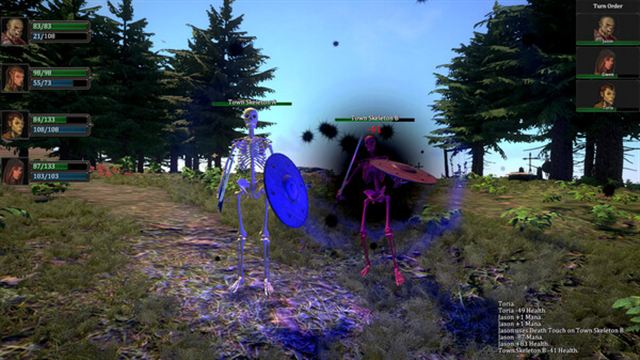 Hình ảnh gameplay Old School RPG-TENOKE