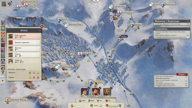 Hình ảnh gameplay Above the Snow-GoldBerg