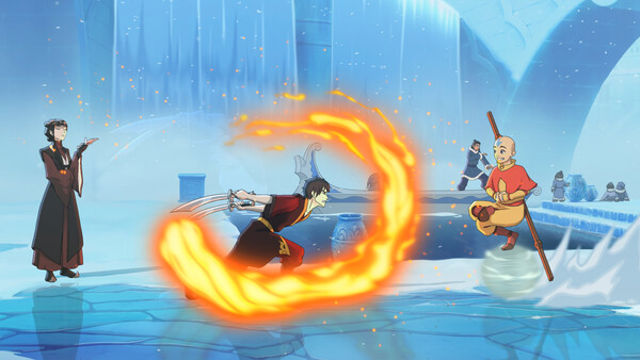 Hình ảnh gameplay Avatar Legends The Fighting Game v4545-P2P