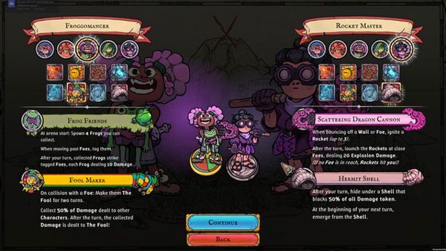 Hình ảnh gameplay Flick Shot Rogues-TENOKE