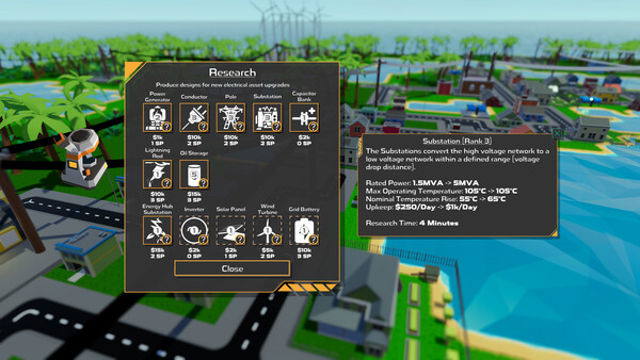 Hình ảnh gameplay Power Network Tycoon-TENOKE