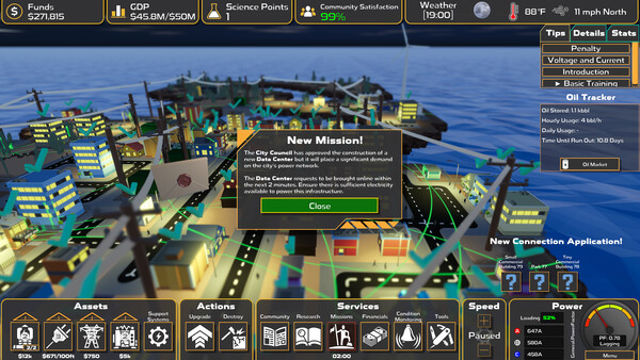 Hình ảnh gameplay Power Network Tycoon-TENOKE