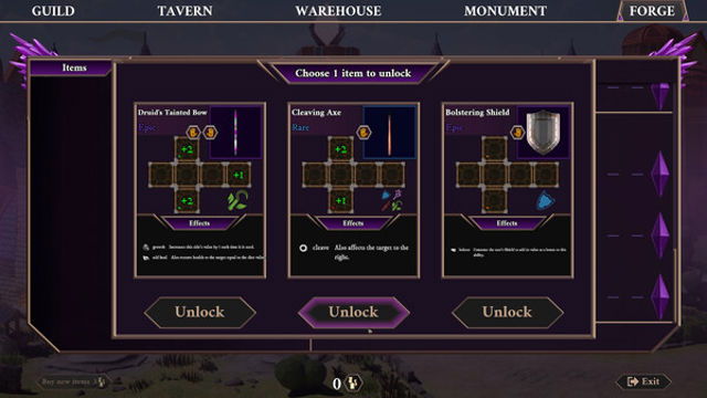 Hình ảnh gameplay Sigilfarer A Dice-Rolling Roguelite-GoldBerg