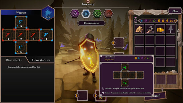Hình ảnh gameplay Sigilfarer A Dice-Rolling Roguelite-GoldBerg