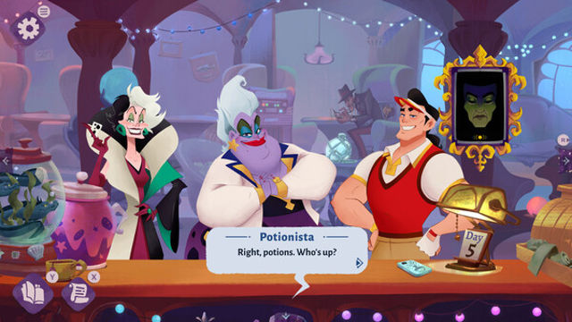 Hình ảnh gameplay Disney Villains Cursed Cafe v1.0.2-P2P