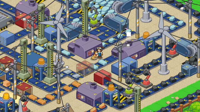 Hình ảnh gameplay Little Rocket Lab-P2P
