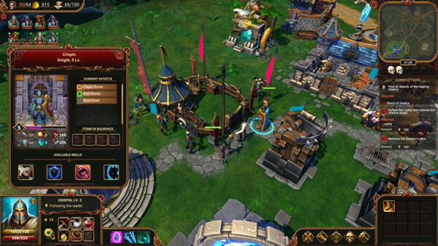 Hình ảnh gameplay Lessaria Fantasy Kingdom Sim v1.0.1052-P2P
