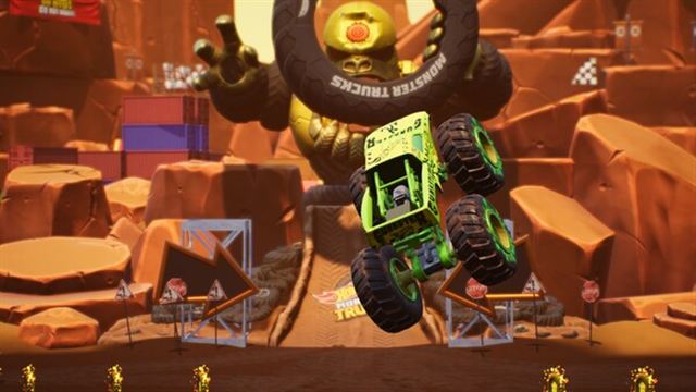 Hình ảnh gameplay Hot Wheels Monster Truck Stunt Mayhem PROPER-TENOKE