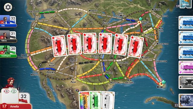 Hình ảnh gameplay Ticket to Ride Legendary Asia-TENOKE