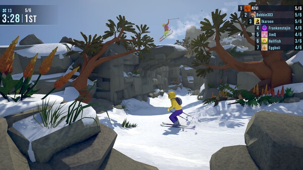 Hình ảnh gameplay Lonely Mountains Snow Riders v1.0.5.1526.0976-P2P