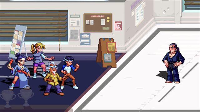 Hình ảnh gameplay The Karate Kid Street Rumble-Chronos