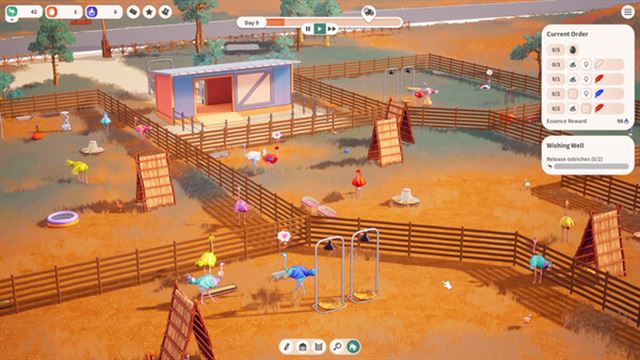 Hình ảnh gameplay Ostrich Farm-TENOKE