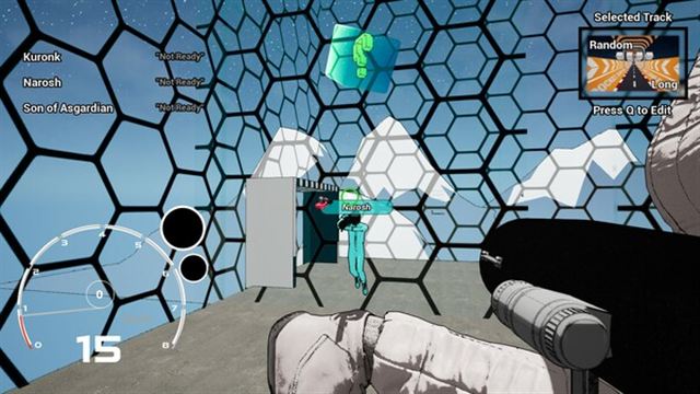 Hình ảnh gameplay Rocket Jump Race-TENOKE