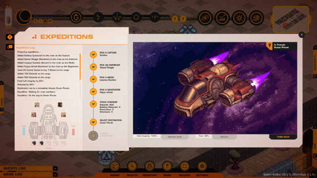 Hình ảnh gameplay The Diner at the End of the Galaxy Early Access