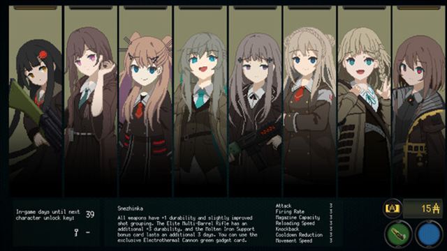 Hình ảnh gameplay Snezhinka Sentinel Girls2-TENOKE