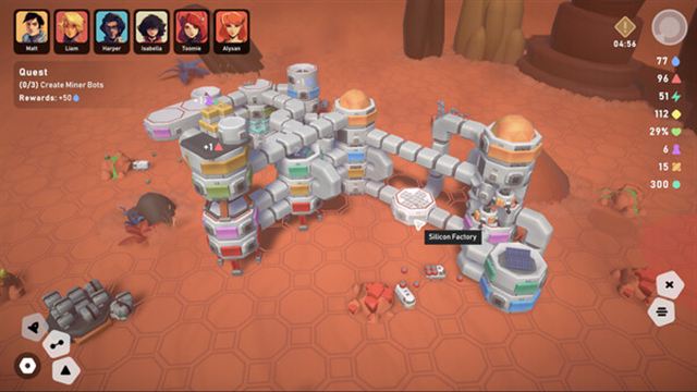 Hình ảnh gameplay Stellar Settlers Space Base Builder-TENOKE