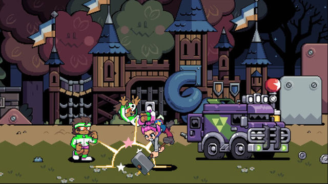 Hình ảnh gameplay Scott Pilgrim EX-TENOKE