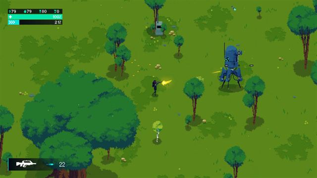 Hình ảnh gameplay Blood Running Early Access