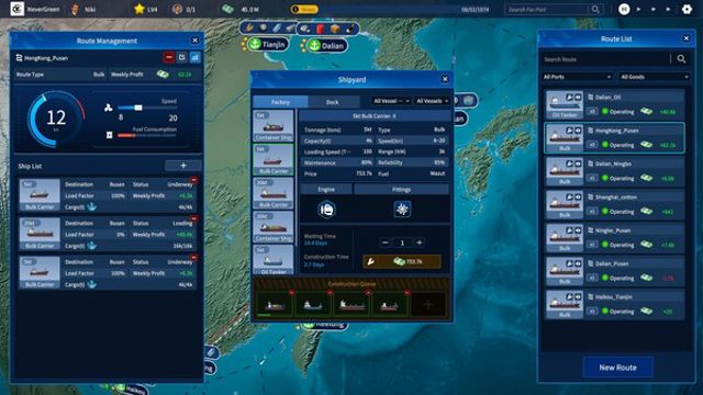 Hình ảnh gameplay Global Magnates Shipping Tycoon-TENOKE