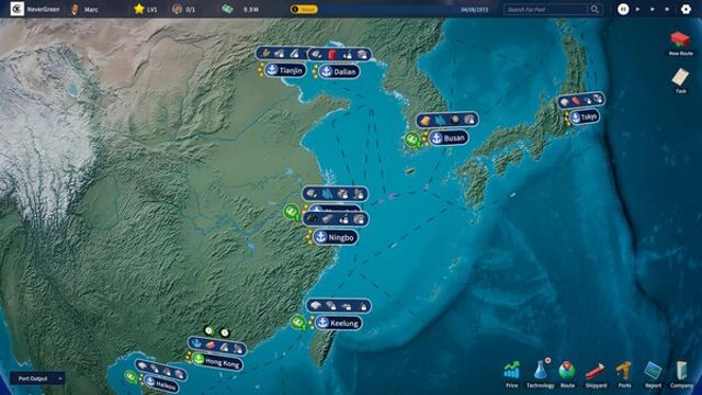 Hình ảnh gameplay Global Magnates Shipping Tycoon-TENOKE