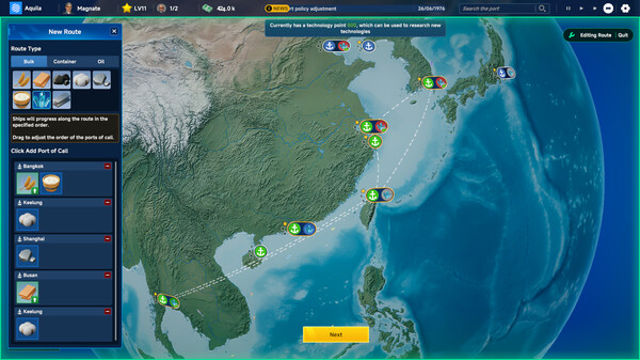 Hình ảnh gameplay Global Magnates Shipping Tycoon-TENOKE