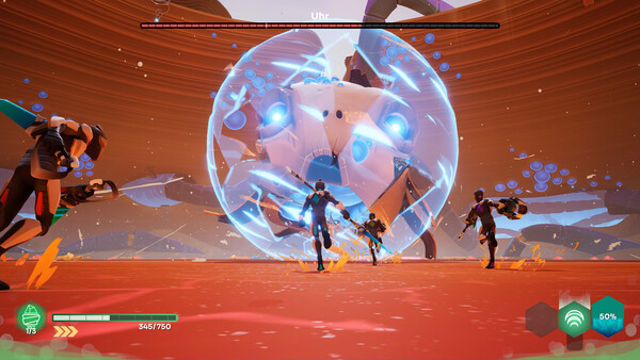 Hình ảnh gameplay GODBREAKERS-TENOKE