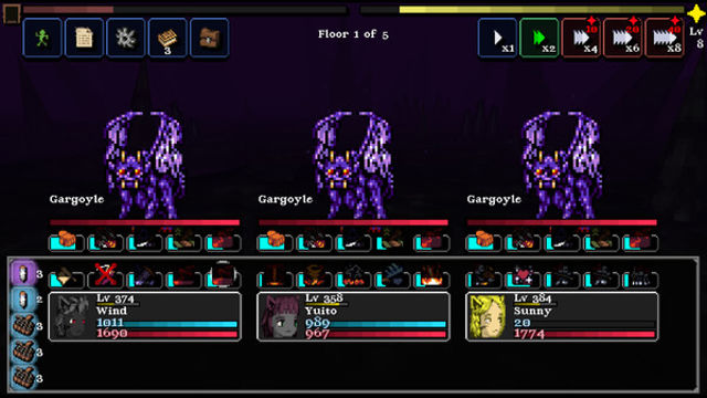 Hình ảnh gameplay Legends of Dragaea Idle Dungeons v2.0.1-P2P