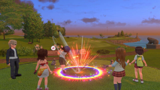 Hình ảnh gameplay EVERYBODYS GOLF HOT SHOTS-RUNE