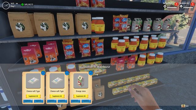 Hình ảnh gameplay Internet Cafe Supermarket Simulator 2024 Early Access