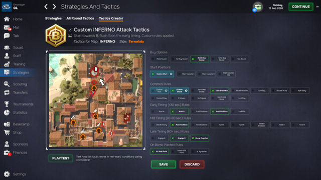 Hình ảnh gameplay Esports Manager 2026-GoldBerg