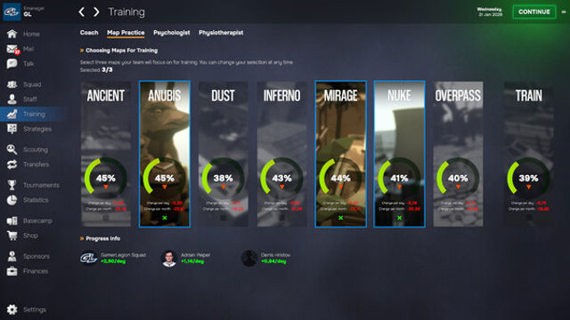 Hình ảnh gameplay Esports Manager 2026-TENOKE