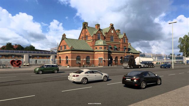 Hình ảnh gameplay Euro Truck Simulator 2 Nordic Horizons-RUNE