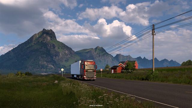 Hình ảnh gameplay Euro Truck Simulator 2 Nordic Horizons-RUNE