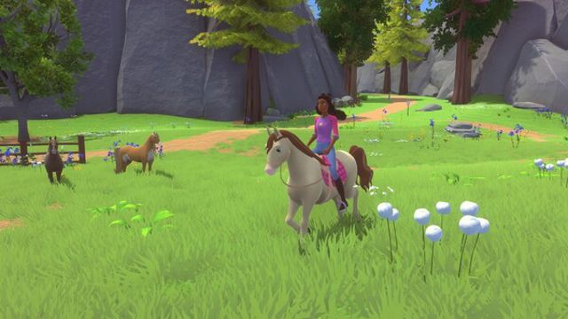 Hình ảnh gameplay Barbie Horse Trails-TENOKE