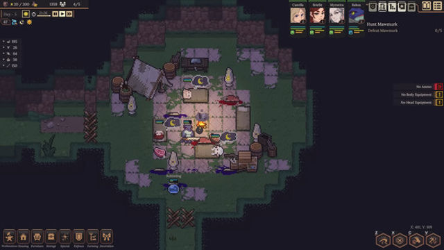 Hình ảnh gameplay Dungeon Settlers Early Access