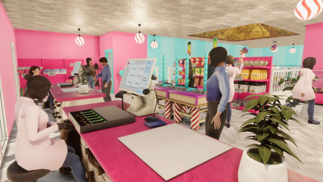 Hình ảnh gameplay Candy Shop Simulator-TENOKE