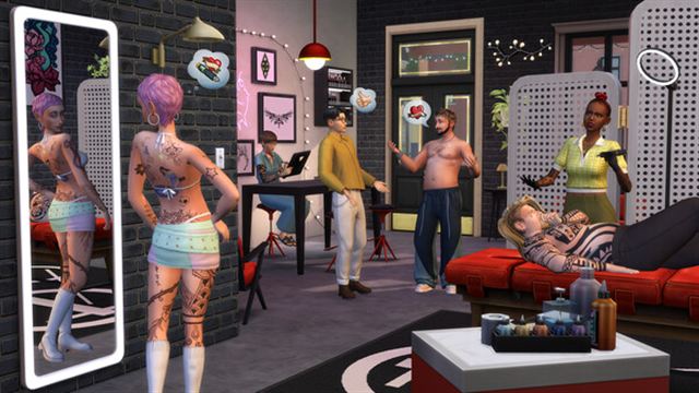 Hình ảnh gameplay The Sims 4 Businesses and Hobbies-RUNE