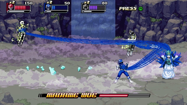 Hình ảnh gameplay Mighty Morphin Power Rangers Ritas Rewind-P2P
