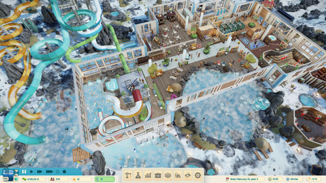 Hình ảnh gameplay Aquapark Tycoon Early Access