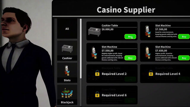 Hình ảnh gameplay Casino Management Simulator Early Access