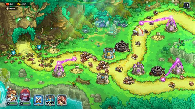 Hình ảnh gameplay Kingdom Rush 5 Alliance TD Colossal Dwarfare-TENOKE