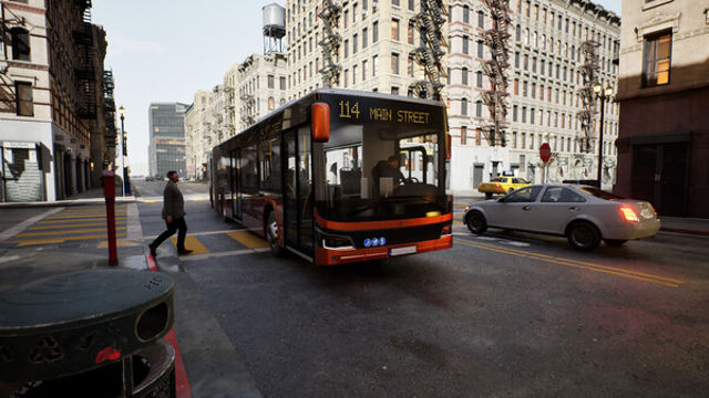 Hình ảnh gameplay City Bus Simulator 2026-P2P