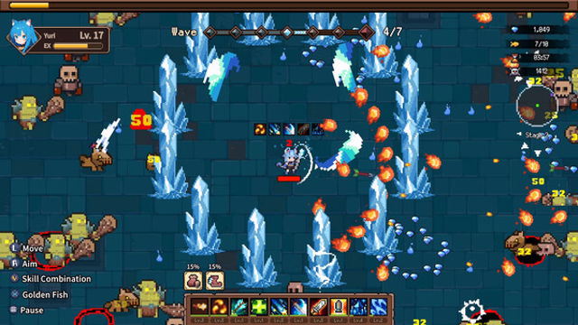 Hình ảnh gameplay Cat Girl Survivor-TENOKE