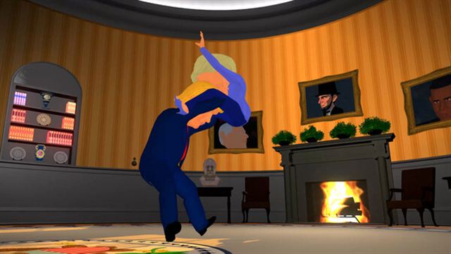 Hình ảnh gameplay Political Punchers 2024 Arena-TENOKE