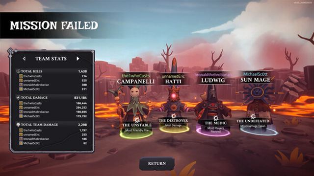 Hình ảnh gameplay The Spell Brigade-RUNE