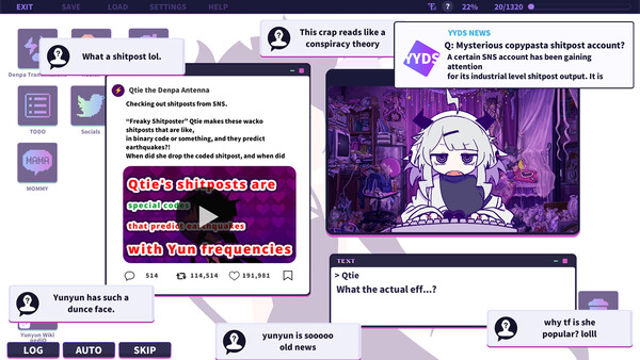 Hình ảnh gameplay Yunyun Syndrome Rhythm Psychosis-TENOKE