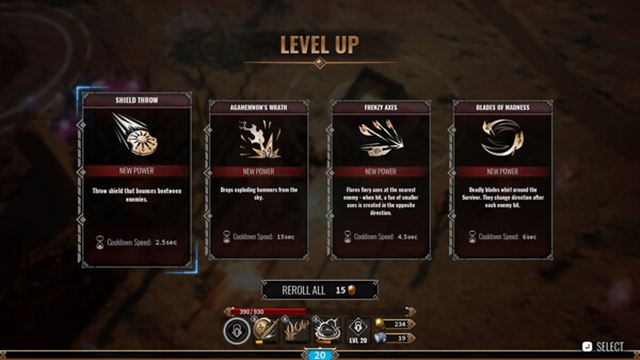 Hình ảnh gameplay Achilles Survivor-RUNE