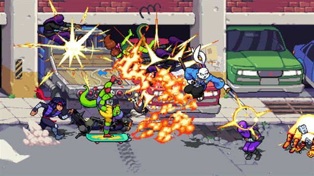 Hình ảnh gameplay TMNT Shredders Revenge Radical Reptiles-RUNE