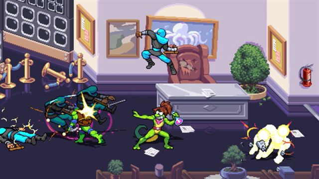 Hình ảnh gameplay TMNT Shredders Revenge Radical Reptiles-RUNE