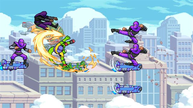 Hình ảnh gameplay TMNT Shredders Revenge Radical Reptiles-RUNE